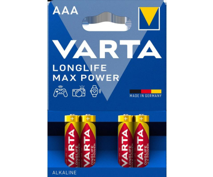 Bateria lub akumulatorek Varta Longlife Max Power AAA (4 szt.)